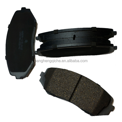 OE D768 6R0698151A 1J0698151 L6RD698151B 180698151 Thiết bị kim loại thép gốm vải cho đệm phanh xe ô tô phía trước
