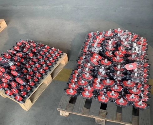 OE 58101-G6A30 58101-G6A40 cho KIA PICANTO Akebono Bàn phanh phía trước bán kim loại